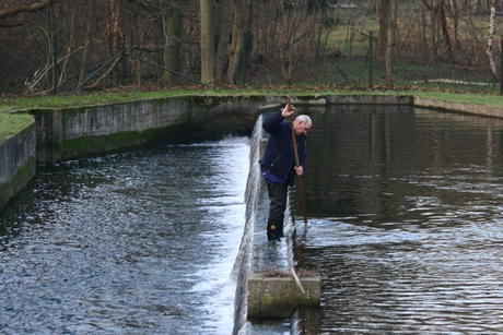 Waterloop schoonmaken, Oase